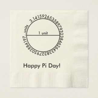 Pi Circle Napkins
