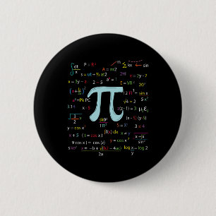 Pi Circle Number Formulas Nerdy Mathematicians Pi  Button