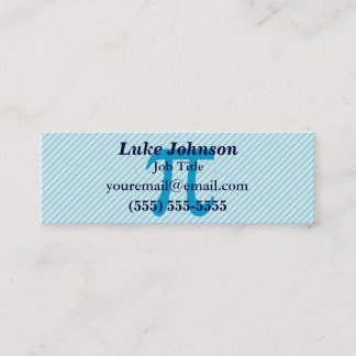 Pi Circles Mini Business Card