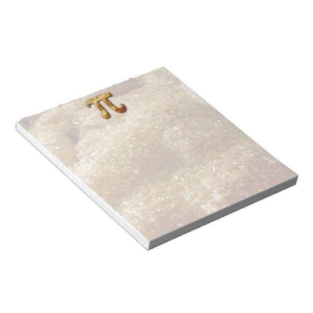 Pi Crust Notepad (Angled)