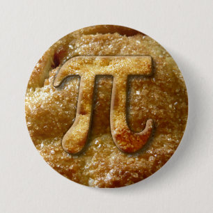 Pi Crust Pinback Button