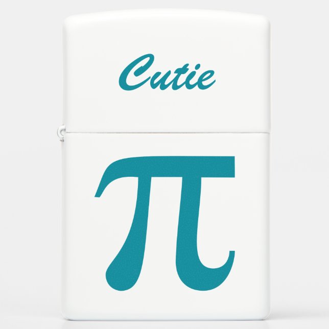 Pi / Cutie Pie custom lighter (Front)