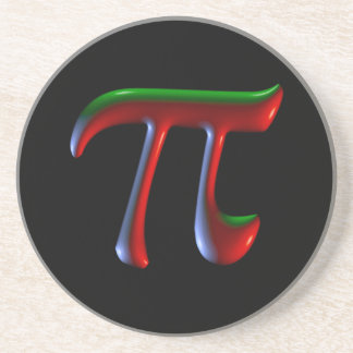 Pi Dark Disco Drink Coaster