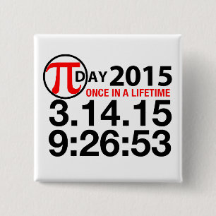 Pi Day 2015 Button