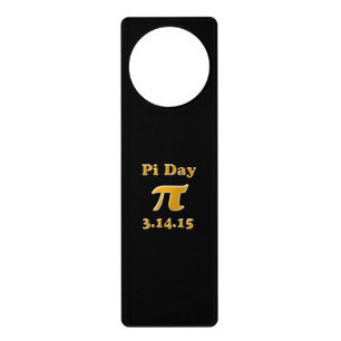 Pi Day 2015 Door Hanger