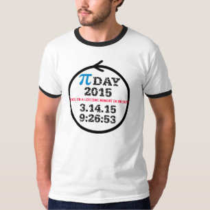 Pi Day 2015 (light T shirt) T-Shirt