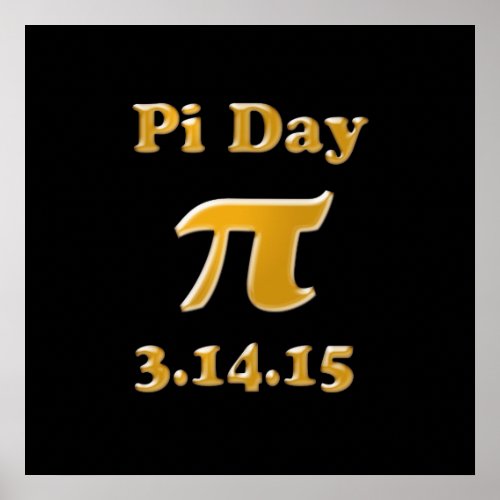 Pi Day 2015 Poster
