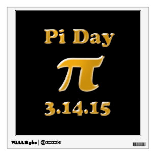 Pi Day 2015 Wall Decal