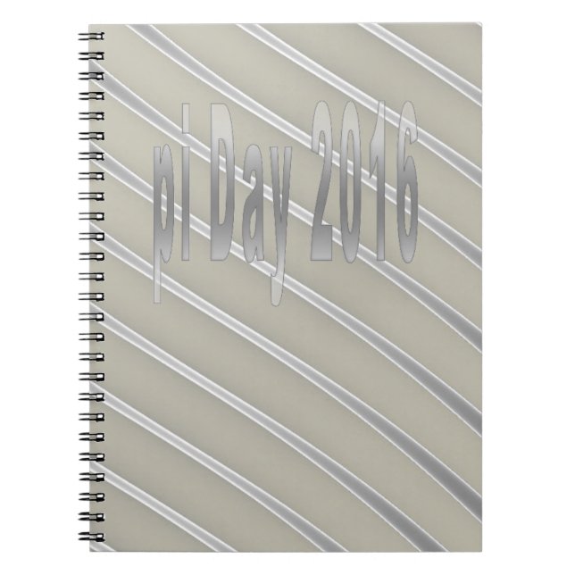 pi Day 2016 math love Notebook (Front)
