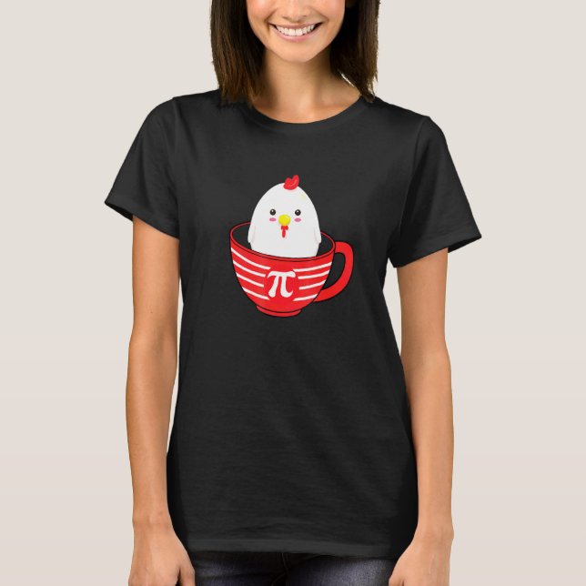 Pi Day 2020 - Chicken Hen In A Pot T-Shirt (Front)