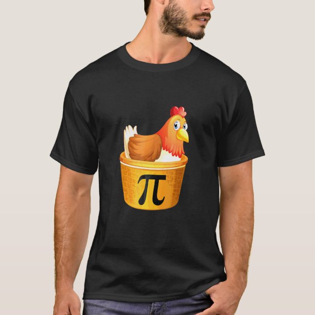 Pi Day 2020 Chicken Pot Pi Day Pie Math Geek 314 T-Shirt (Front)