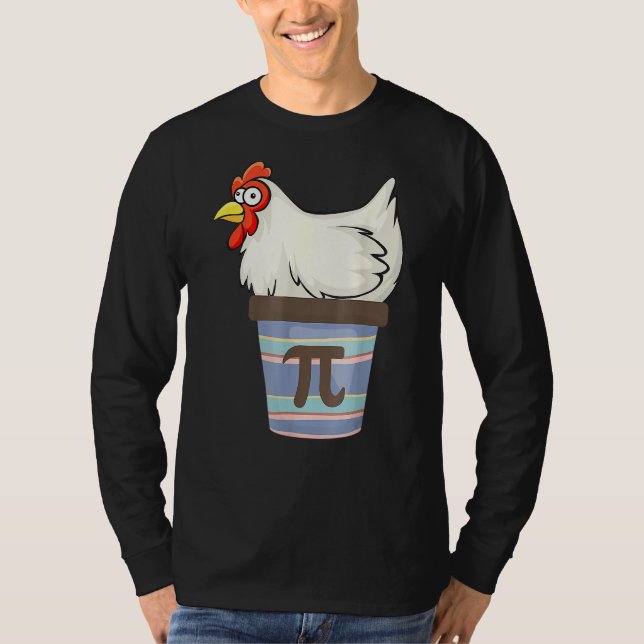 Pi Day 2022 Math  Mathematics Chicken Pot Pie Outf T-Shirt (Front)