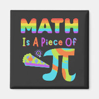 Pi Day 2023 Math Is A Piece Of Pi Rainbow Letters
