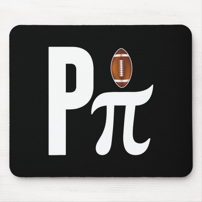 Pi Day 2025 Footbyll Lovers  Mouse Pad (Front)