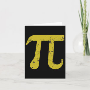 Pi Day 2025 Pi Symbol  Card