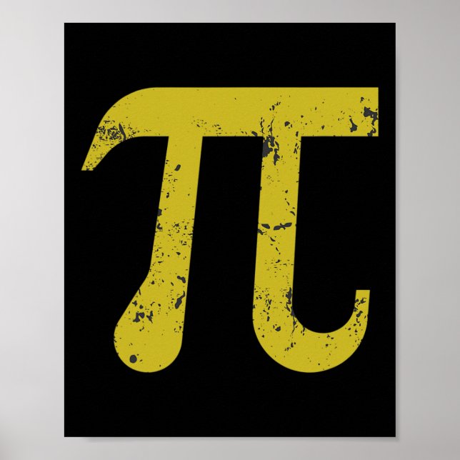 Pi Day 2025 Pi Symbol  Poster (Front)
