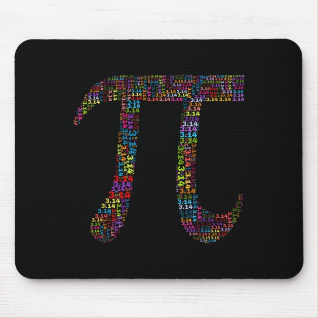 Pi Day 314 Math Geek Mouse Pad (Front)