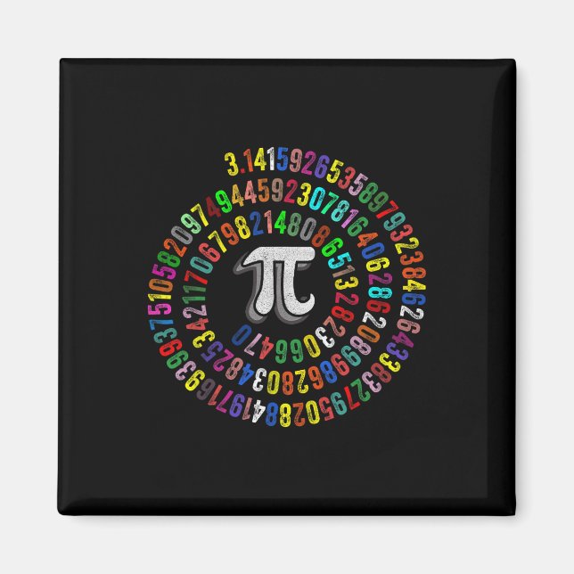 Pi Day 3.14159 Pi Symbol Science And Math Teacher  Magnet (Front)