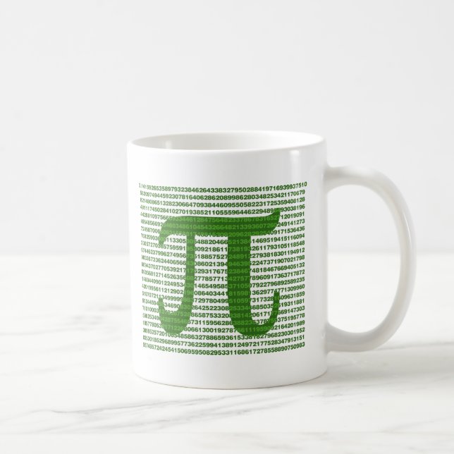Pi Day 3.14 Coffee Mug (Right)