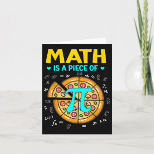 Pi Day 3.14 Math Is A Piece Of Pizza Bitcoin Start Card