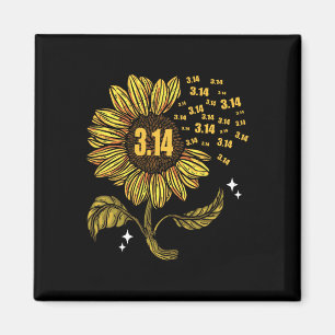 Pi Day 3.14 Number Symbol For Math Teacher Magnet