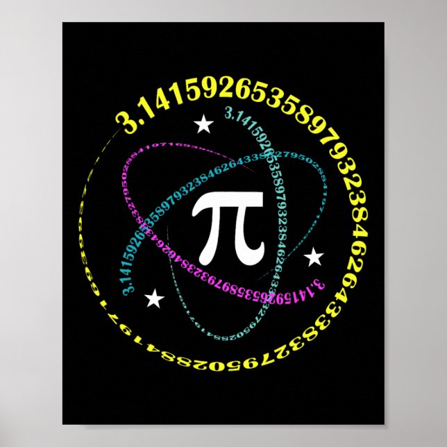 Pi Day 3.14 Pi Day Funny Math Lover Happy Pi Day 1 Poster (Front)