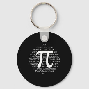 Pi Day 3.14 Pi Day Funny Math Lover Happy Pi Day Keychain