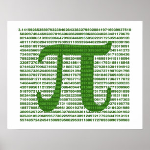 Pi Day 3.14 Poster
