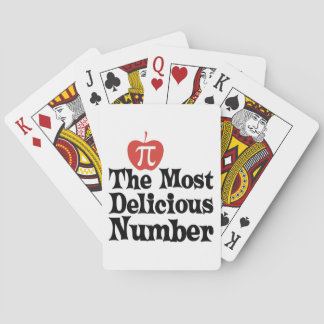 Pi Day 3.14 - The Most Delicious Number Poker Cards
