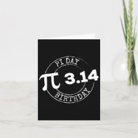 Pi Day Birthday 3 14 March 14 Math Nerd Geeky Gift