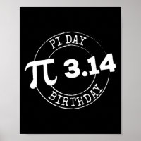 Pi Day Birthday 3 14 March 14 Math Nerd Geeky Gift