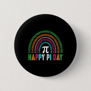 Pi Day Celebration Math Science Funny Teacher Gift Button