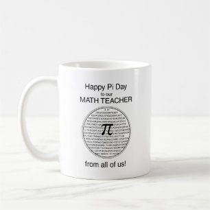 Pi Day Circle Coffee Mug