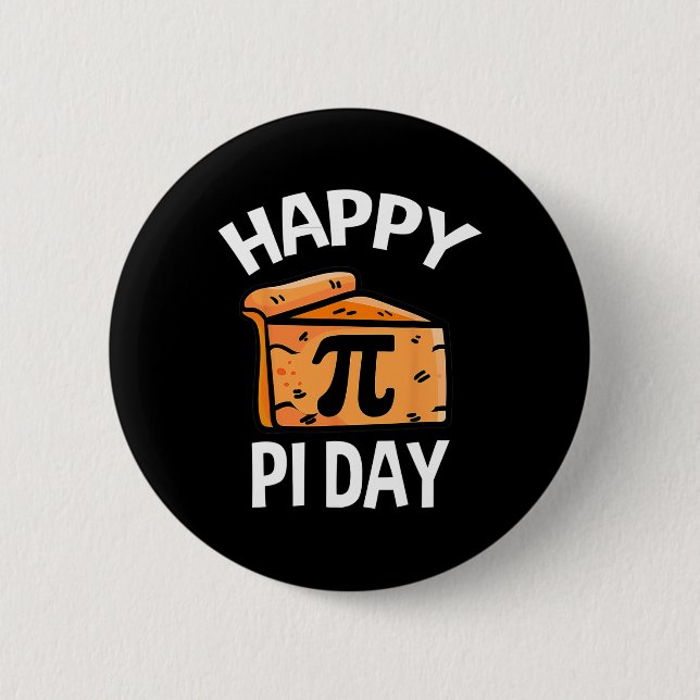 Pi Day Digits Of Pi Rainbow 3.14 Math Teacher Men  Button (Front)