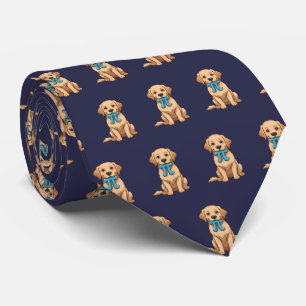 Pi Day Dog With Pi Symbol   Happy Pi Day Neck Tie