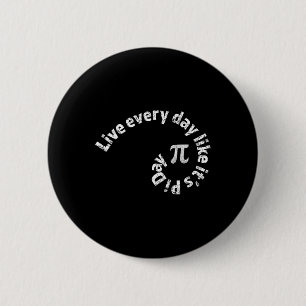 Pi Day Every Day Math Calculus Golden Geometry Rat Button