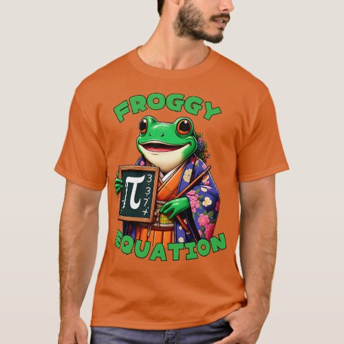 Pi day frog T_Shirt