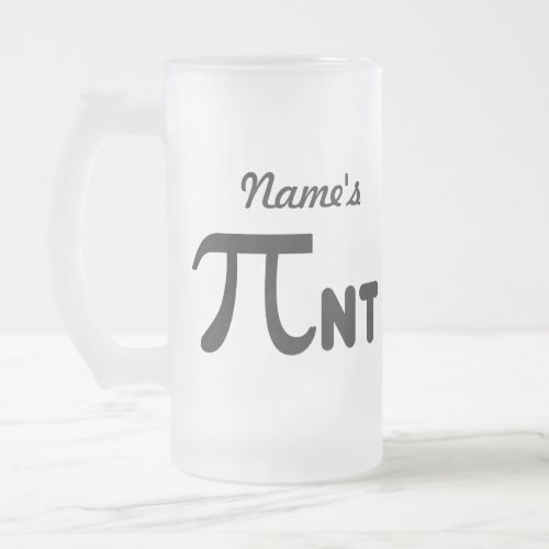 Pi Day Funny Pi_nt 2011  Personalized Mug