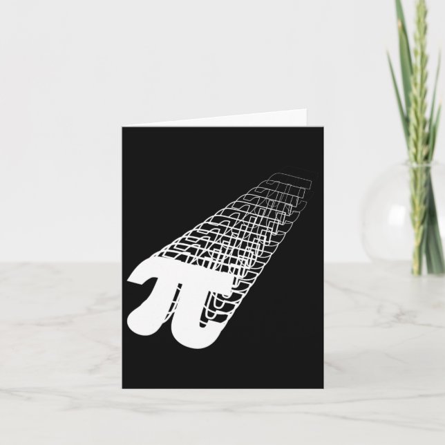 Pi Day Geometry Calculus Trigonometry Study  Card (Front)