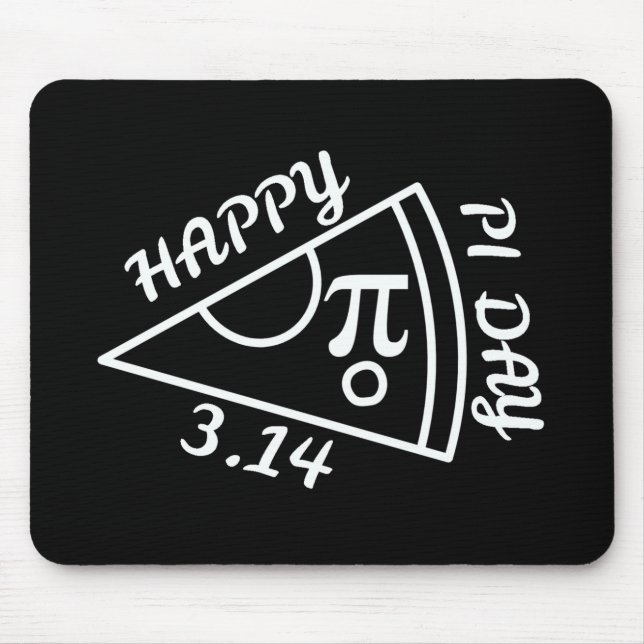 Pi Day Happy Pi Day Mouse Pad (Front)
