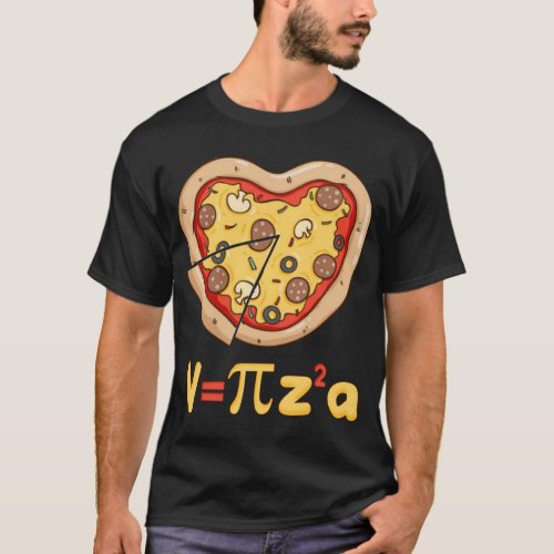 Pi Day kids Pizza Pi Funny Math Food 314 T_Shirt