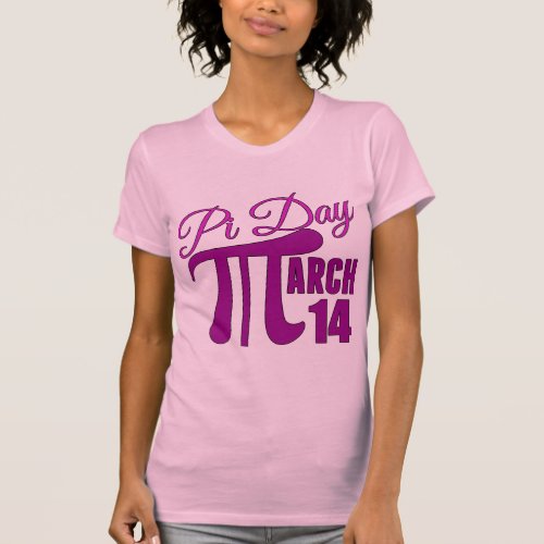 Pi Day March 14 T_Shirt