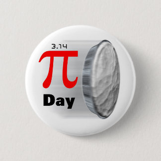 Pi Day - March 14th Button