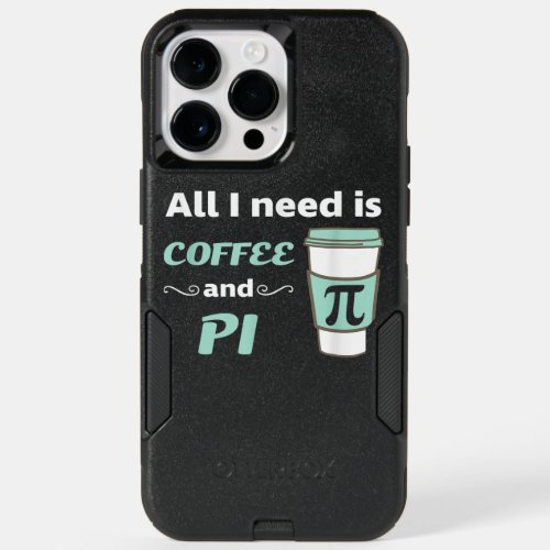 Pi Day Math Coffee Lover Geometry Calculus Trigono OtterBox iPhone 14 Pro Max Case