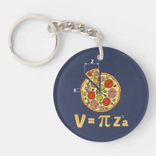 Pi Day Math Nerd 314 Funny Keychain