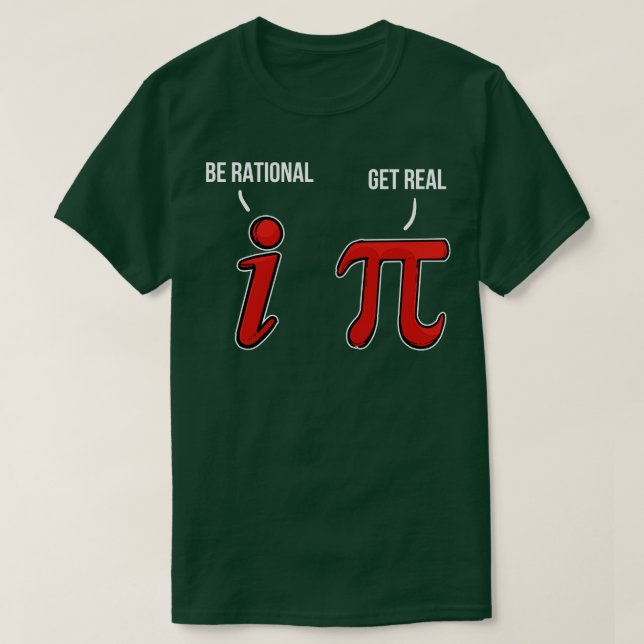 Pi Day Math Pi T-Shirt (Design Front)