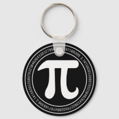 Pi Day Math  Round Keychain at Zazzle