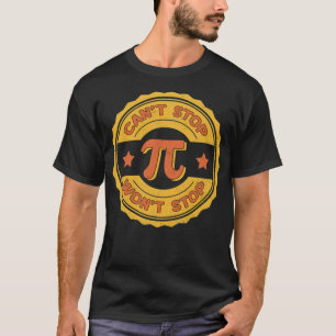 Pi Day Math Teacher Nerd Algebra Pi norman thelwel T-Shirt
