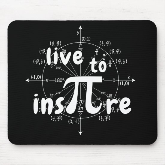 Pi day mouse pad