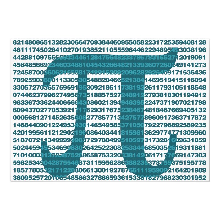 Pi Day numbers Announcements